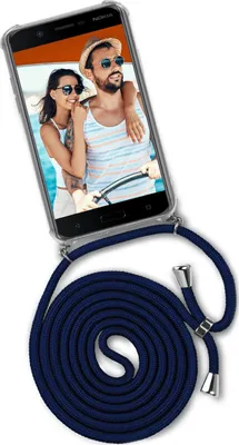 Produktbild von TWIST-Case + TWIST-Cord für Nokia 5, Farbe:Sail Away (Silber)