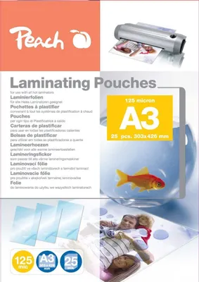 Produktbild von Peach PPR525-01, Glänzend, A3, 25 Stück(e)