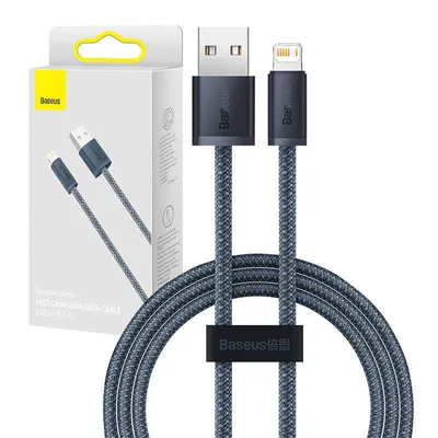Zdjęcie produktu dla Kabel USB do Lightning Baseus Dynamic Series, 2.4A, 1m (szary)