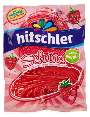 Image de Hitschies Fraises en ficelles 125g