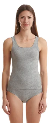 Immagine prodotto di Adidas - Top da donna, cotone GT23359 (40 DE) (grigio medio bruyère)