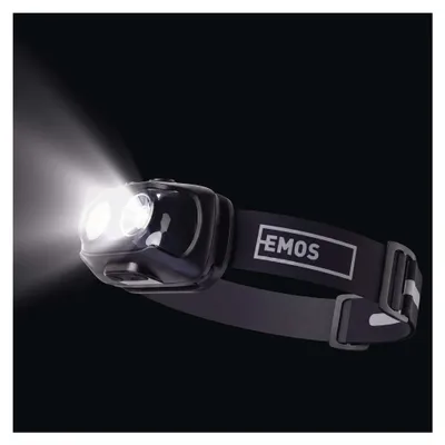 COB LED nabíjecí čelovka P3542, 500 lm, 130 m, Li-pol 1200 mAh