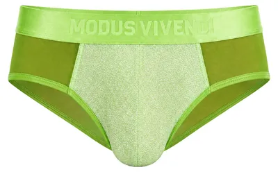 Image de MODUS VIVENDI - Sous-vêtement Slips Hommes - Delusion Classic Brief Neon - 1x Taille XL
