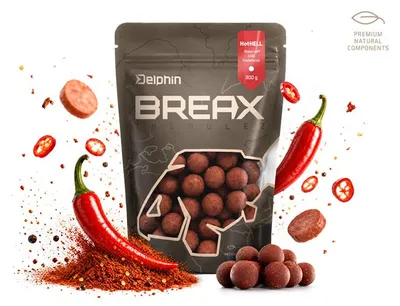 Produktbild von Delphin Breax Boilies HotHell 16mm 20mm 24mm 300g : 16mm Größe: 16mm