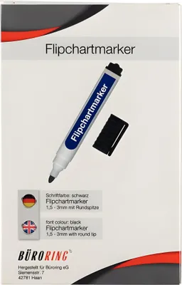 Produktbild von Büroring Flipchart Marker schwa