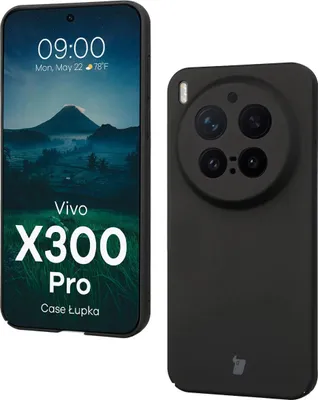 Produktbild von Handyhülle für Vivo X300 Pro, Bizon Case Lupka, Schwarz