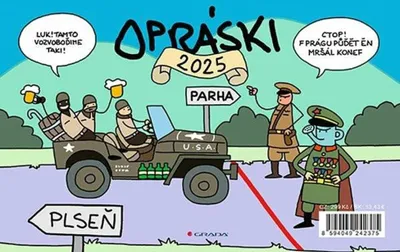 Obrázek produktu pro Opráski - Kalendář 2025 tabulka