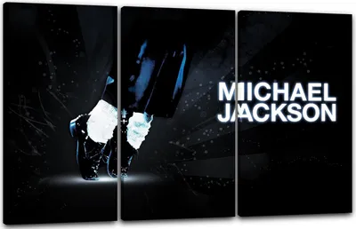 Produktbild von Leinwandbild 3-teilig (120x80cm): Michael Jackson Kult-Tanz dancing King of Pop Legende, echter Holz-Keilrahmen inkl. Aufhänger, handgefertigt in Deutschland