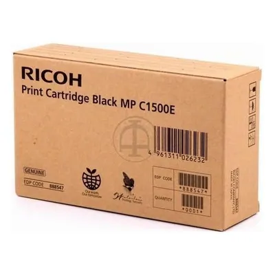 Produktbild von Ricoh Black Gel Type MP C1500, Standardertrag, Schwarz, Tinte auf Pigmentbasis, 1 Stück(e)