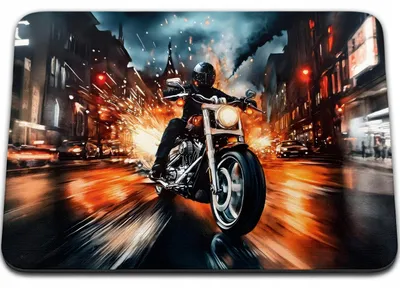Obrázok produktu pre PODLOŽKA POD MYŠ 24 x 20 - MOTOCYKEL