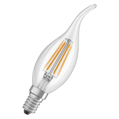 Zdjęcie produktu dla OSRAM LED Retrofit CLASSIC BA DIM w formie BA, żarówka LED, szkło, przezroczysta, 3,4 W, 470 lm, 2700 K, z możliwością ściemniania, CRI 80