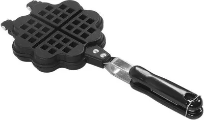 Produktbild von Waffeleisen, Doppel-Seitiges Antihaft Waffeleisen, Bäckerei-Utensilien mit Griff für Snacks, Frühstück, Mittagessen, Herd Waffeleisen