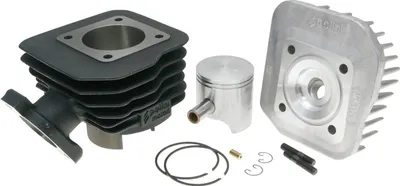 Obrázek produktu pro Sada válců Polini šedá litina sport 70cc 47mm pro Peugeot vertical AC