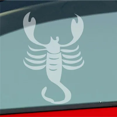Produktbild von Auto Aufkleber Sternzeichen Steinbock PKW Car KFZ Roller 6,5x10 cm Milchglas Sticker Heckscheibenaufkleber
