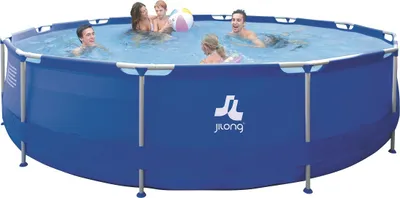 Zdjęcie produktu dla Okrągły Basen Ze Stalową Ramą Sirocco Blue 420 x 84 cm