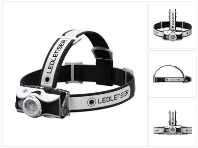 Zdjęcie produktu dla Ledlenser MH7, Latarka czołowa, Czarny, Biały, Poliwęglan (PC), Polimetakrylan metylu (PMMA), 2 m, IP54, -20 - 40 °C