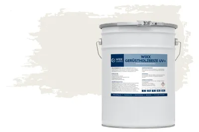 Produktbild von Wixx Gerüstholzbeize UV+ - RAL 9010 | Reinweiß - 2,5L