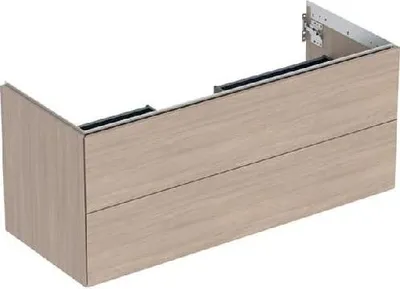 Zdjęcie produktu dla Geberit ONE - Szafka pod umywalkę 118x50x47 cm, 2 szuflady, dąb 505.265.00.5