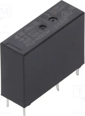 Produktbild von 1x Relais: elektromagnetisch  USpule : 5VDC 3A/250VAC  3A 1721081-2 Elektromagneti