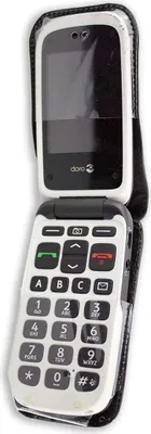 Immagine prodotto di Custodia in pelle con clip da cintura per Doro PhoneEasy 612 / 613