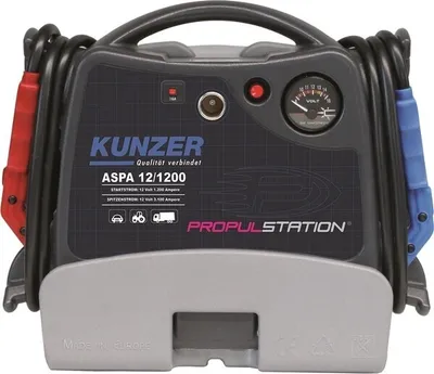 Produktbild von KUNZER Autobatterie Ladegerät Batterieladegerät für KFZ LKW Motorrad ASPD 12/1200
