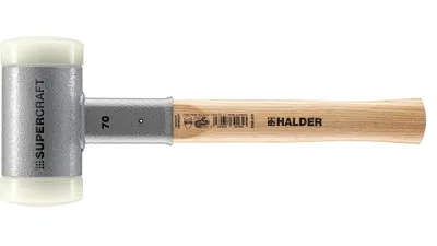 Produktbild von Halder Schonhammer 2300g Gesamtlänge 370mm Kopf-Durchmesser 70mm rückschlagfrei - 3366070