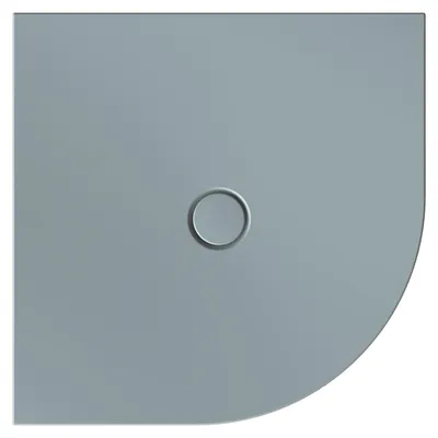 Produktbild von BetteFloor Corner Viertelkreis-Duschwanne mit BetteGlasur Plus, 900x900mm, 5421-412PLUS