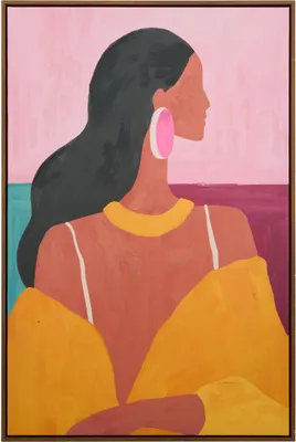 Produktbild von Gemalte leinwand martha 60x90cm  - Atmosphera créateur d'intérieur