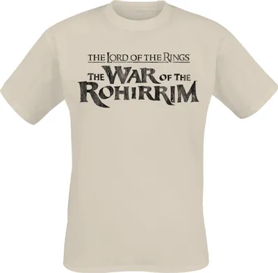 Produktbild von Der Herr der Ringe T-Shirt Herren Die Schlacht der Rohirrim - Sigils Of The Riddermark sand XXL