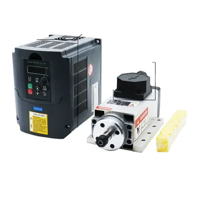 Zdjęcie produktu dla Zestaw wrzeciona CNC, wysokoobrotowe, chłodzone powietrzem, BIAŁE, 87 mm-b