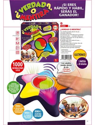 Zdjęcie produktu dla Educa Borras - Akcesorium Premium do Gry "Verdad o Mentira?"