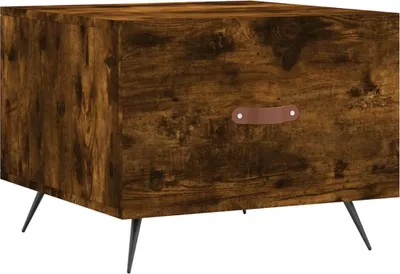 Produktbild von vidaXL Couchtisch Räuchereiche 50x50x40 cm Holzwerkstoff