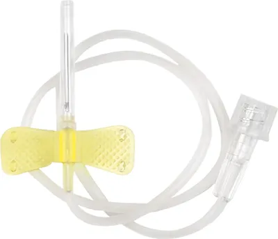 Produktbild von Infuzní set Wingflo s křídlovou kanylou 20G, žlutý, balení: 50 kusů | balení (50 ks)