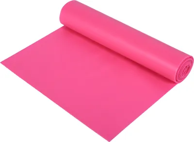 Immagine prodotto di Fascia elastica fitness da 1,5 m, fascia elastica per yoga, fascia ginnica in TPR (rosa) per allenamento della forza, pilates ed esercizi di stretching