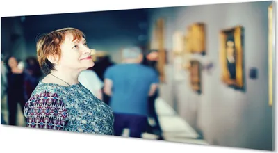 Produktbild von Glasbilder 125x50 Wandkunst Menschen