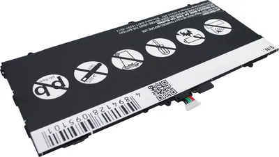 Produktbild von Akku für Samsung Galaxy Tab S 10.5 (eq. EB-BT800FBE), 7900mAh