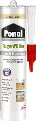 Produktbild von Ponal Fugenfüller Parkett & Laminat 280 ml Kartusche, Ahorn / Birke