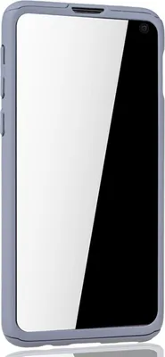 Immagine prodotto di Custodia protettiva per Samsung Galaxy S10e, cover completa, protezione per lo schermo a 360 gradi, colore grigio