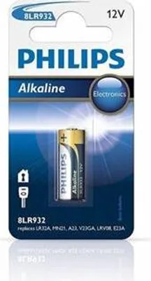Image de Pile Philips 8LR932 (23A), alcaline - 1pc