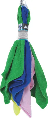 Produktbild von MSV 1581 – Mikrofaser Allzwecktuch, Stoff, 30 x 20 x 8 cm, Farbe Mehrfarbig, Mul