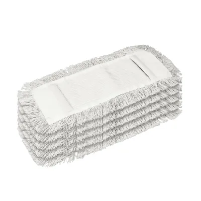 Produktbild von Premium Baumwoll-Mopp, Wischmopp Ersatzbezug, 40cm, 5er