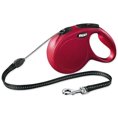 Produktbild von flexi New Classic M Seil 8 m rot