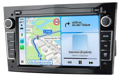 Zdjęcie produktu dla 7-calowe radio samochodowe z systemem Android 2+64 GB dla modeli Opel Astra, Antara, Vectra, Corsa, Zafira, Meriva, Vivara, Vivaro Combo, CarPlay, Android Auto, WiFi, GPS, nawigacja, RDS, DSP, DAB+
