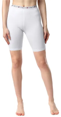 Image de Leggings courts pour femme Bellivalini en coton, cuissard de cyclisme BLV50-179 (blanc, S)