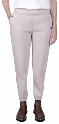Productafbeelding van Carhartt Relaxed Fit Fleece Joggingbroek, model 105510, kleur: mink, maat: S