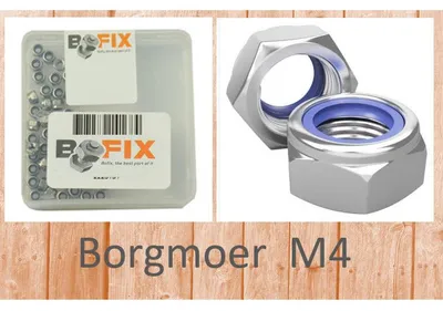 Image de Contre-écrou Bofix M4 zingué (50.)