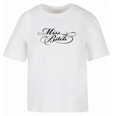 Image de Miss Tee - T-shirt « Miss Bitch » pour femme TN2155 (XL) (blanc)