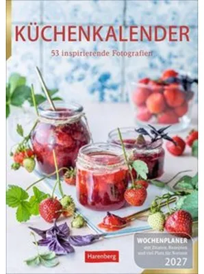 Produktbild von Küchenkalender Wochenplaner 2027 - 53 inspirierende Fotografien