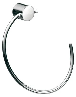 Immagine prodotto di emco roundo 2 Anneau porte-serviettes, rigide, droit ouvert, chromé, 455500100, 455500100