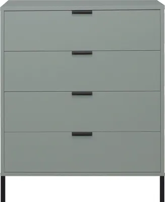 Zdjęcie produktu dla Erna komoda 81x45x102 sosna zielony matowy lakier 14725-Q